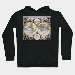 Ancient World Map 13 Hoodie